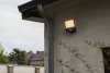 Lampa zewnętrzna kinkiet LED nowoczesna minimalistyczna szara aluminiowa klasyczna ATLANTIS - CZUJNIK RUCHU IP54 7801608118 LUTEC